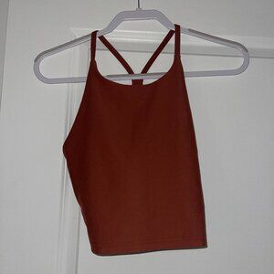 Old Navy Orange/Rust Sports Bra/Crop Top